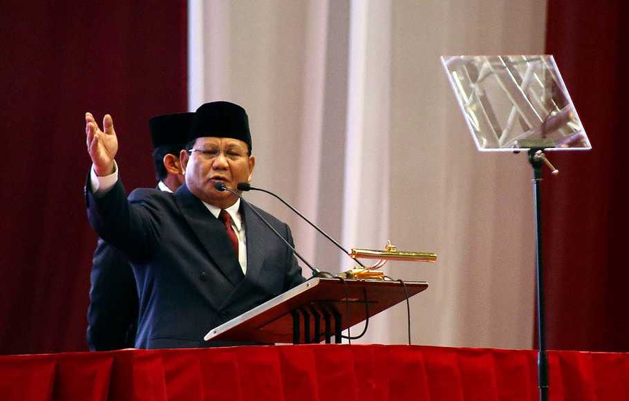 Resmikan GSN, Prabowo: Agar TKN Tidak Bubar Begitu Saja