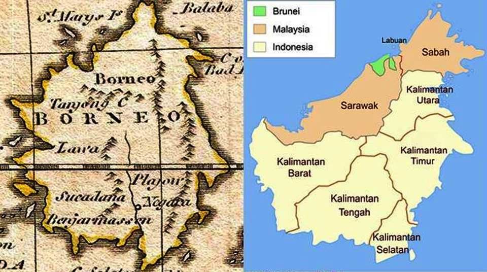 Deglasiasi| Dari Varuna-dwipa, Borneo hingga Kalimantan